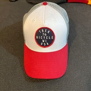 Trek bicycle strap back ball cap